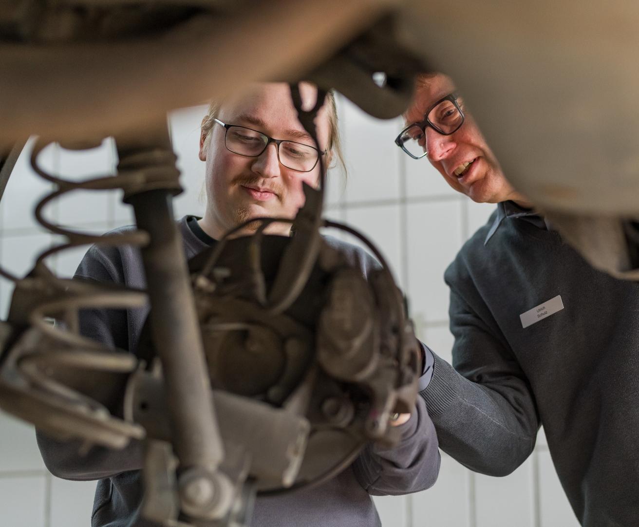 Mitarbeitende Autohaus Peter Müller